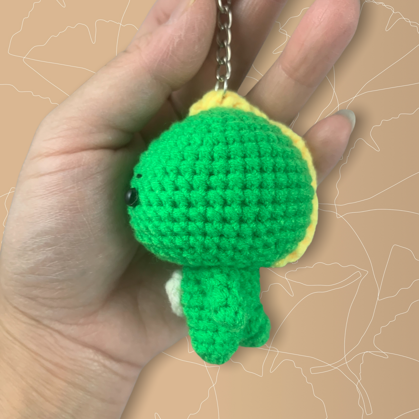 Baby Dino Keychain