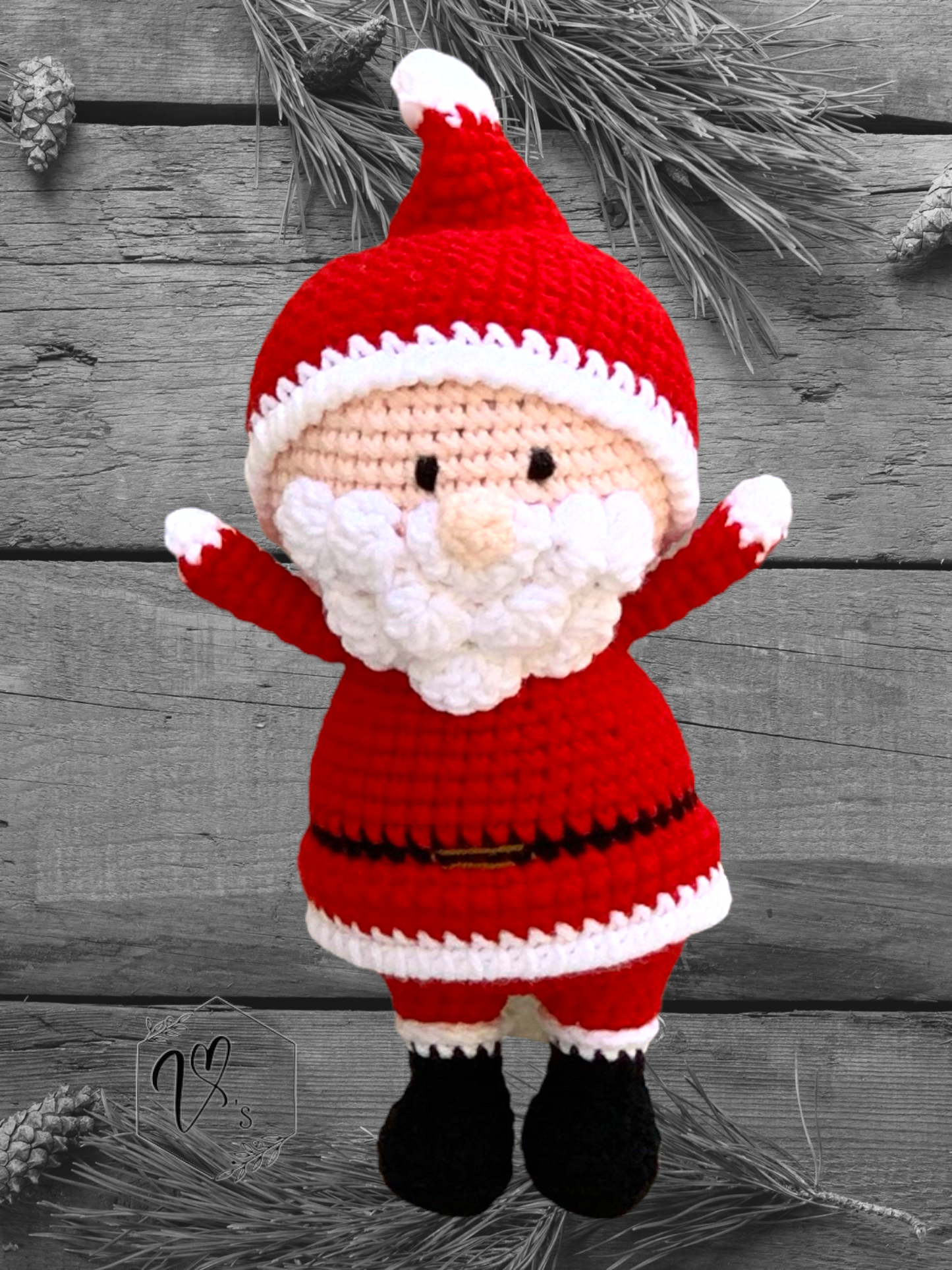 Santa & Christmas Tree