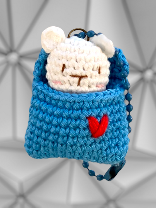 Sleepy Bears Keychain