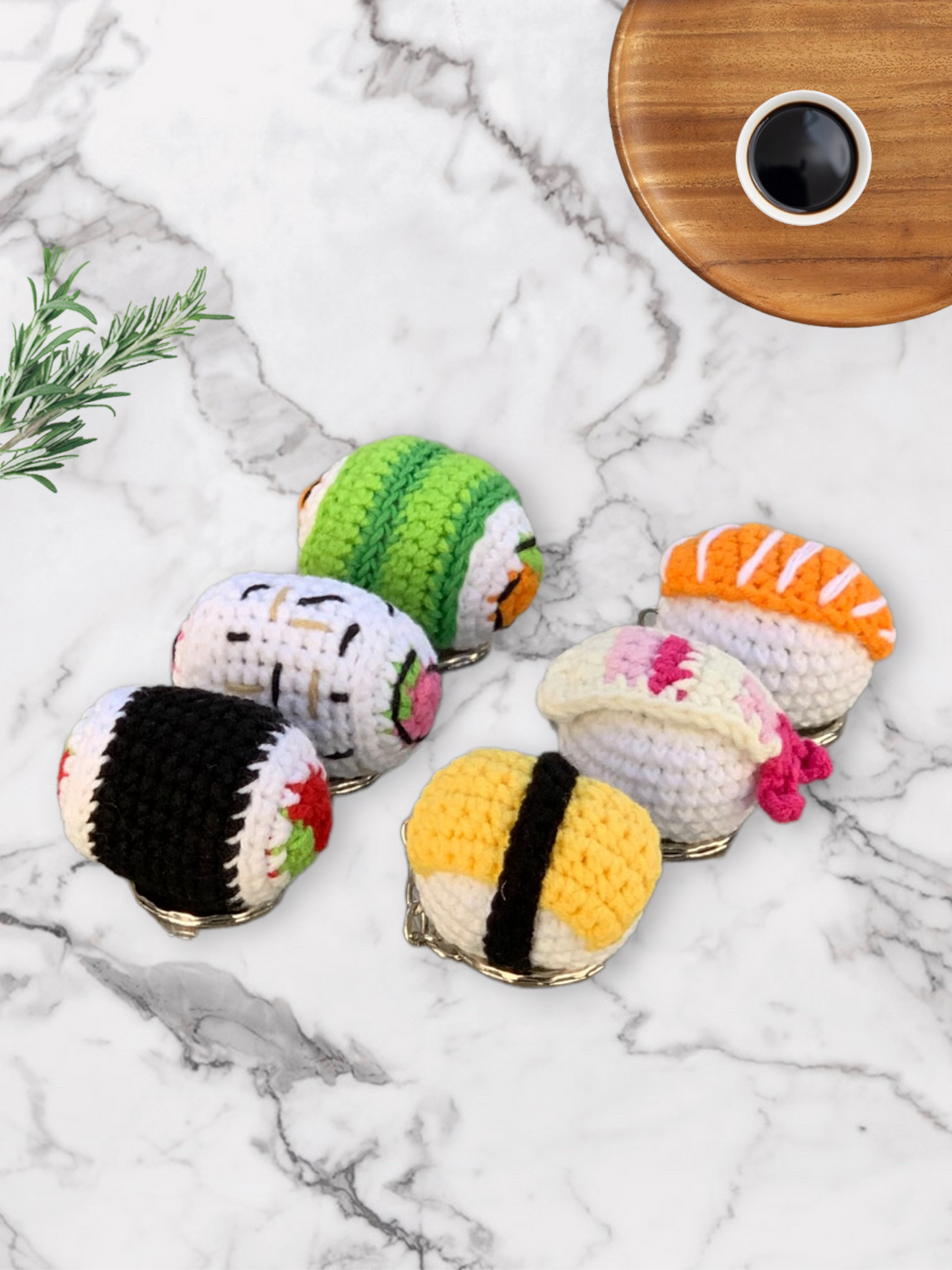 Sushi Keychain