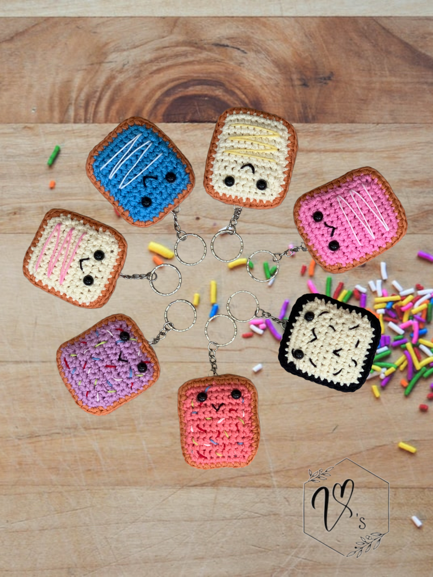 Pop-tarts Keychain