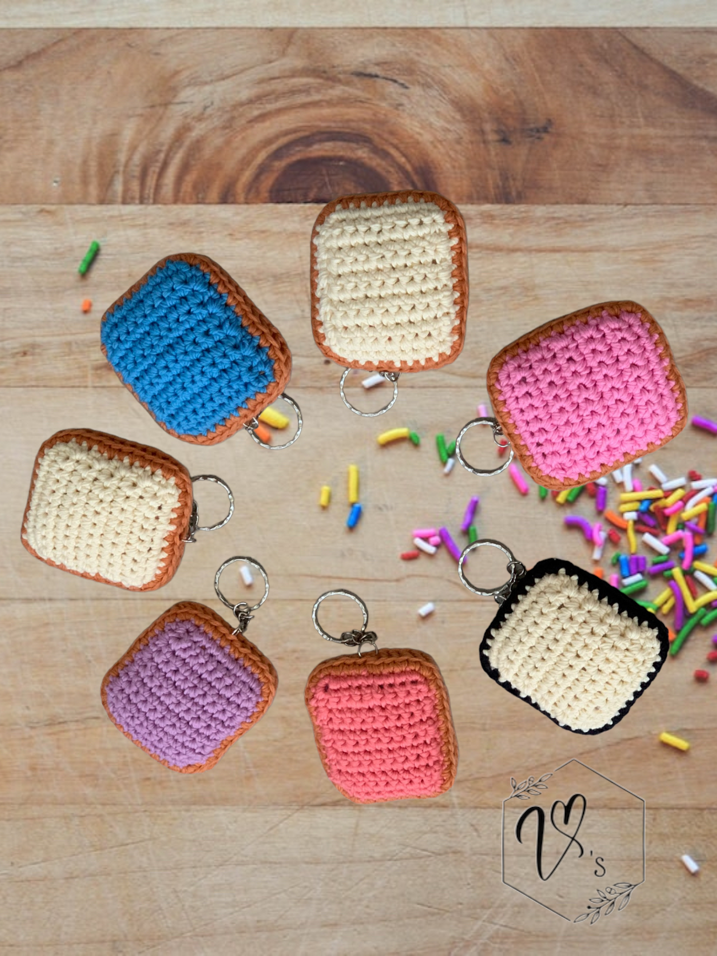 Pop-tarts Keychain